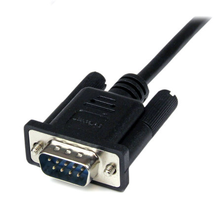 Startech.Com 2m DB9 Male to Female - RS232 Null Modem Cable SCNM9FM2MBK